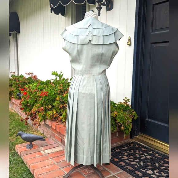 Vintage Seafoam Dress - Picture 5 of 16